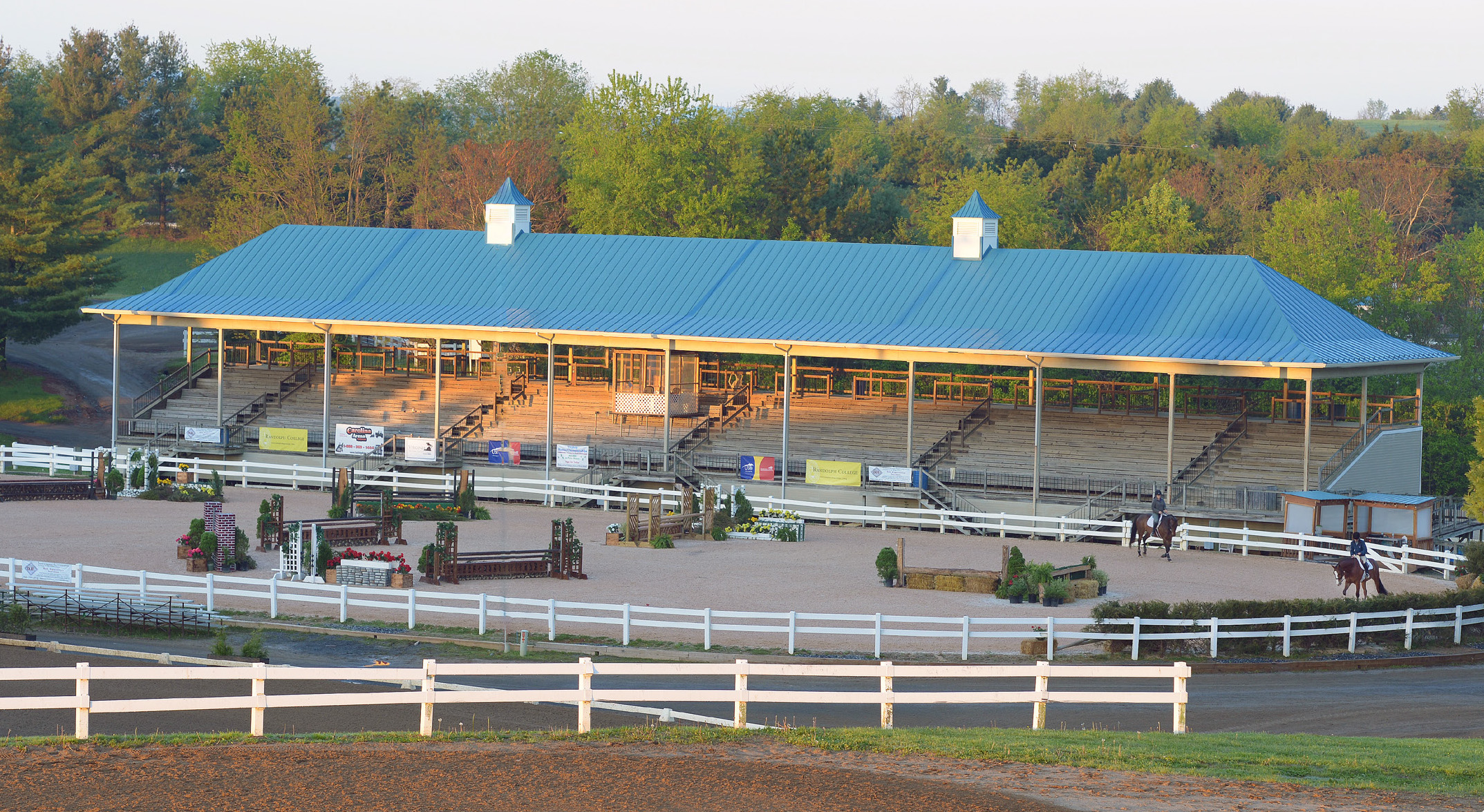 Show ring Virginia Horse Center Foundation