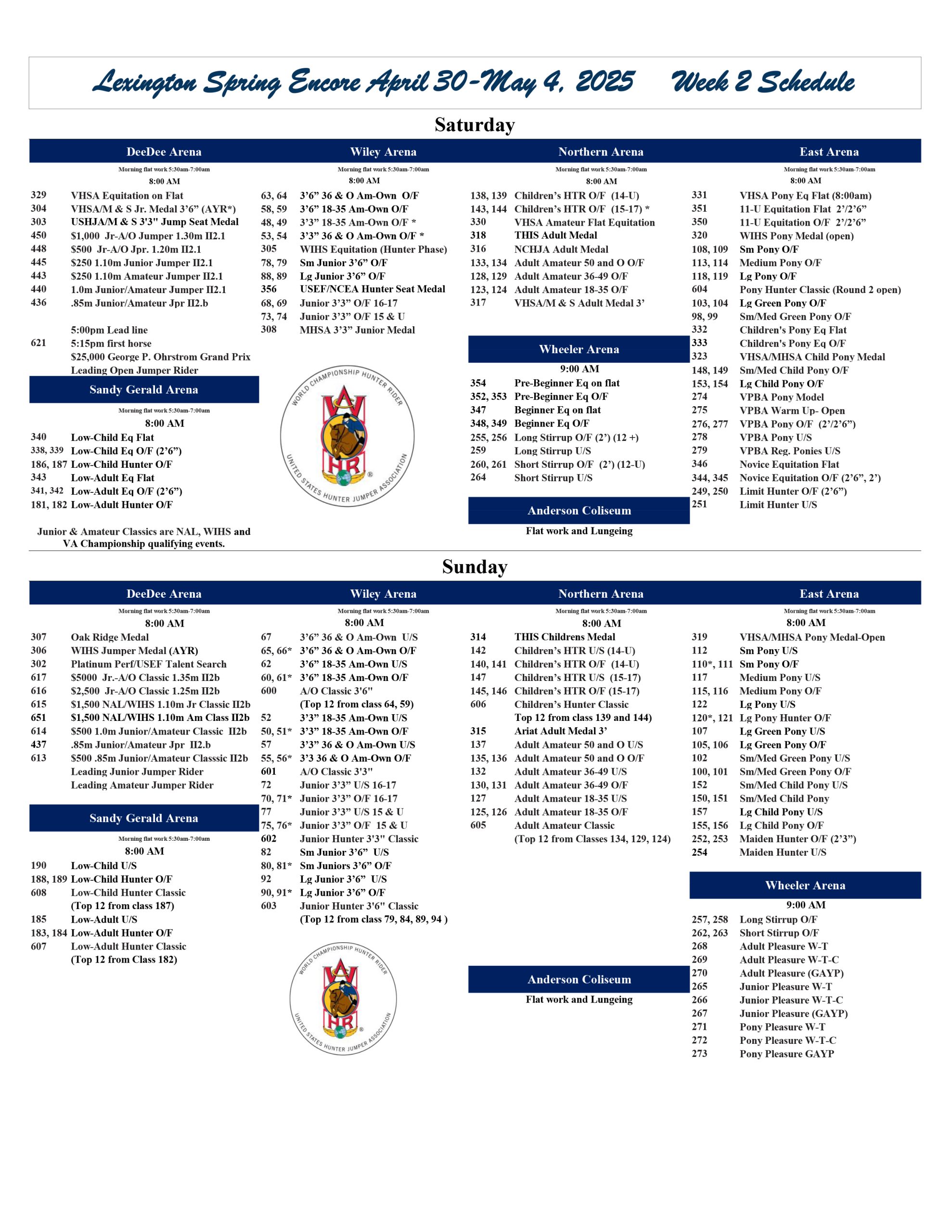 2025 Final Schedule Week2b-4 2025 Final Schedule Week2b-4